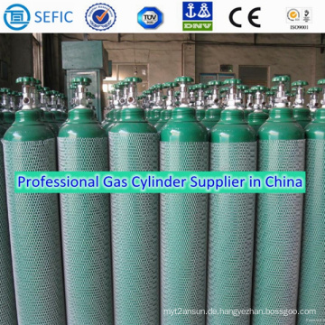 Nahtloser Stahlgaszylinder 40L (ISO204-40-20)